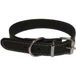 Collier - yago - souple et réglable - cuir noir - taille s 26 - 32 cm - petit chien Collier - yago - souple et réglable - cuir noir - taille s 26 - 32 cm - petit chien