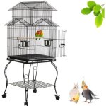 Yaheetech cage oiseaux sur roulettes perruche perroquet canari calopsitte conure pinson inséparable exterieur ... Yaheetech cage oiseaux sur roulettes perruche perroquet canari calopsitte conure pinson inséparable exterieur ...