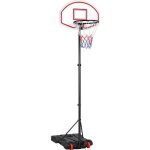 Yaheetech panier de basket - ball ext�rieur int�rieursur pied hauteur r�glable 159 - 214 cm 5 niveaux ...
