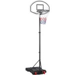 Yaheetech panier de basket - ball extrieur intrieursur sur pied hauteur rglable 159 - 214 cm avec ...