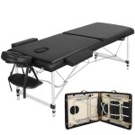 Yaheetech table de massage portable pliant en 2 professionnel hauteur réglable pieds en aluminium thérapie ... Yaheetech table de massage portable pliant en 2 professionnel hauteur réglable pieds en aluminium thérapie ...
