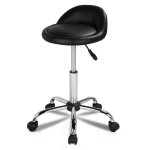 Yaheetech tabouret de bureau  roulettes rglable pivotant chaise de travail pour salon message esthtique ...
