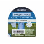 Cire parfume - yankee candle - clean cotton - 22g - vegan - cruelty free