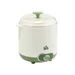 Yaourti�re 1. 5l 2 pots + passoire + couvercle yaourt grec 20w blanc