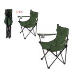 Yis lot de 2 chaise de camping fauteuil pliante pour camping randonne pique - nique pche plage jardin ...