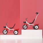 Yis tricycle evolutive v�lo pour enfant 16 mois � 6 ans - 3 en 1 - canne parentale amovible + p�dale ...