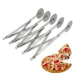 Ym multifonction en acier inoxydable pate diviseur 5 roue cutter roller outils pasta rocker pizza patisserie ... Ym multifonction en acier inoxydable pate diviseur 5 roue cutter roller outils pasta rocker pizza patisserie ...
