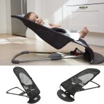 Ymy transat balancelle pour bb de 0 - 3 ans inclinaison rglable transat en tube daicer et tissu charge ...