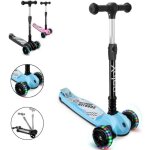 Yoleo trottinette enfant lumineux led 3 roues hauteur rglable vhicule enfant pour garons filles de ...