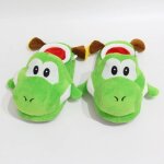 Yoshi - 35 - 42 - super mario bros yoshi - pantoufles dhiver en coton pour homme et femme tongs de sol ...