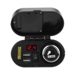 Yosoo chargeur double usb de moto adaptateur de chargeur gps de tlphone usb double moto tanche avec ...