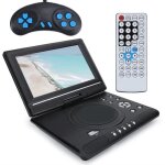 Yosoo dvd mobile portable de 9 dvd mobile portable 98 po avec mini lecteur tv haute dfinition 100?240v ...