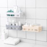 Yosoo tagre de rangement de salle de bain organisateur dtagre de rangement de panier de douche adhsif ...