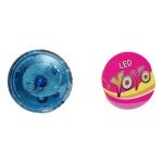 Yoyo magique lumineux magic ball jouet avec motif pour enfant bleu clair