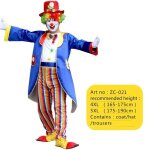 Zc - 021 - 5xl - costumes de clown dhalloween pour hommes adultes vtements pour femmes cosplay fte ...