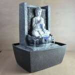 Fontaine dintérieur - zenlight - nirvana - eclairage led - bouddha - décoration feng shui Fontaine dintérieur - zenlight - nirvana - eclairage led - bouddha - décoration feng shui