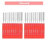 Zerone aiguilles de machine � coudre 20pcs machine � coudre aiguilles en acier inoxydable machines electromena ...