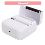 Zerone imprimante de poche sans fil mini imprimante de poche sans encre papier thermique pour m�mo beaux ...