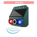 Zerone r�pulsif pour oiseaux flash ext�rieur r�pulsif danimaux avec alarme de capteur de mouvement jardin ...