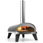 Ziipa four � pizza piana � pellets avec une plaque tournante pour une cuisson 360� thermom�tre int�gr� ...