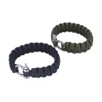 Zjchao bracelet de paracord d�quipement de survie kit de boucle en acier inoxydable pour bracelet de ...