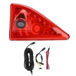 Zjchao camra de recul camra de feux de freinage de recul de vue arrire de moniteur 12v ip68 hd adapte ...