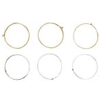 Zjchao corde 6pcs guitare acoustique pratique jeu de cordes accessoire de pice de rechange pour guitare ...