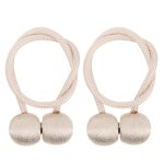 Zjchao embrasse de rideau 2pcs embrasses de rideaux magn�tiques solides support de boucle accessoires ...