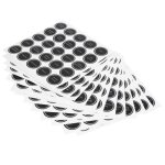 Zjchao �tiquette de labels 13pcs �tiquettes imprim�es r�utilisables autocollant adh�sif rond pour bocaux ...