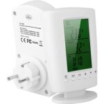 Zjchao prise de thermostat thermostat et prise sans fil programmables prise intelligente domestique (eu ... Zjchao prise de thermostat thermostat et prise sans fil programmables prise intelligente domestique (eu ...