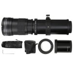 Zjchao tlobjectif objectif zoom  mise au point manuelle 420 - 800mm f8. 3 - 16 avec tlconvertisseur ...
