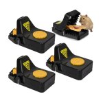 Zone large tapette à souris 4 pièces piege a rat réutilisables sensible piege a souris vivante pour cuisine ... Zone large tapette à souris 4 pièces piege a rat réutilisables sensible piege a souris vivante pour cuisine ...