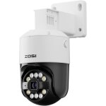 Zosi 4k 8mp cam�ra surveillance ext�rieure poe cam�ra ip pan 355� tilt 140� suivi automatique d�tection ...