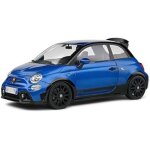 Voiture miniature - solido - fiat 695 abarth tributo 131 rally podium blue 2022 - �chelle 1:18 - bleu ...