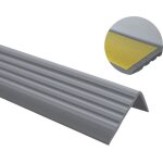 11m profilé descalier nez de marche adhésif antidérapant pvc gris foncé nd 40 x 25 mm 11m profilé descalier nez de marche adhésif antidérapant pvc gris foncé nd 40 x 25 mm