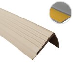 13m profilé descalier nez de marche adhésif antidérapant pvc beige pmw 48x 42 mm 13m profilé descalier nez de marche adhésif antidérapant pvc beige pmw 48x 42 mm