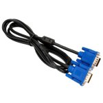 Câble vga - générique - 18 m - noir - male - male - connecteur hddb15 Câble vga - générique - 18 m - noir - male - male - connecteur hddb15