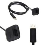 Câble de charge usb - microsoft - xbox 360 - 1. 8m - noir - accessoire sans fil Câble de charge usb - microsoft - xbox 360 - 1. 8m - noir - accessoire sans fil