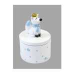 1 bonbonni�re renard en r�sine bapt�me gar�on - d�coration bapt�me anniversaire.