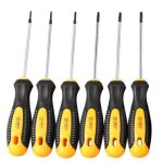 1 jeu de tournevis torx cr - v avec trou jeu de tournevis magntique t5 - t10 pour jeu doutils de rparation ...