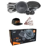 1 kit 2 voies hertz pro mille mpk130. 3 13 cm 5 100 watt rms et 200 watt max 4 ohm 91 db + cap et 3 stickers ...