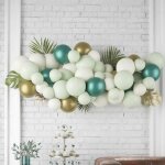 Kit de d�coration - ptit clown - 50 ballons nuage - multicolore - air / h�lium