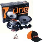 1 kit hertz uno k165 k 165 syst�me 2 voies de 65 165 cm 75 watts rms 300 watts max 4 ohm + 3 autocollants ...
