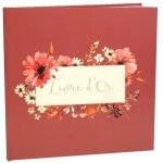 1 livre dor floral terracotta 24cm ref / 8336 thme nature champtre. . .