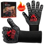 Inkbird gants de barbecue anti - chaleur jusqu� 800�c cuisine anti chaleur antid�rapantes universel r�sistants ...