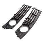1 paire grille de feu antibrouillard avant inferieur gauche droite grille de calandre pour audi a4 b6 ...