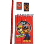 1 set papeterie paw patrol - pat patrouille 4 pices.