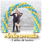 1 structure arche arrondie en plastique 2 x 2m ref / barg (ballon non inclus)