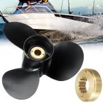 10 1 / 2 x 13 hélice hors - bord aluminium bateau moteur 3 lames pour mercury 25 - 70hp 48 - 816704a40 ... 10 1 / 2 x 13 hélice hors - bord aluminium bateau moteur 3 lames pour mercury 25 - 70hp 48 - 816704a40 ...