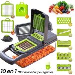 10 en 1 mandoline multifonctions professionnelle de cuisine coupe - l�gumes fruits fromage pomme ?de ...